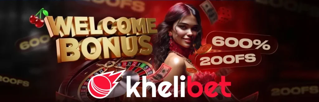 Khelibet wellcome bonus banner