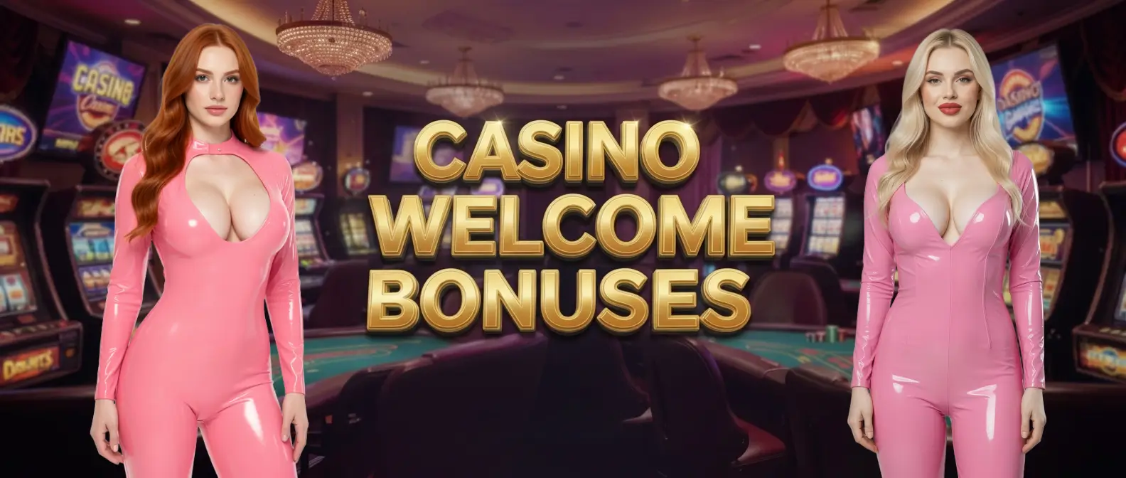 casino welcome bonus banner