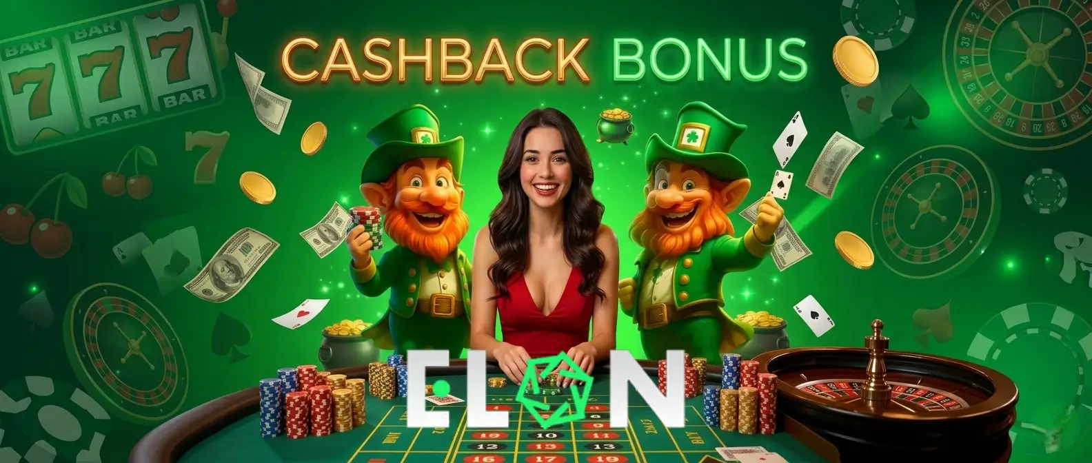 Elon Casino cashbackbonus banner