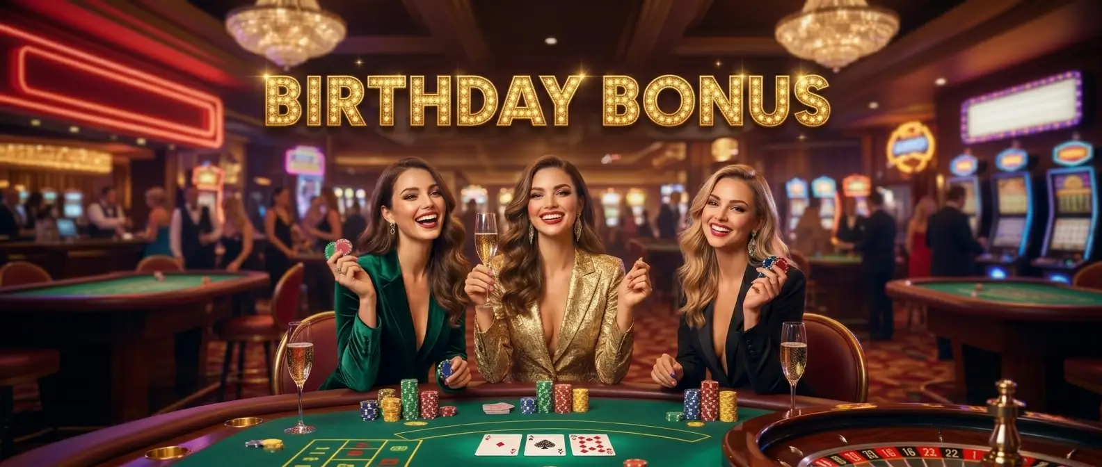 Birthday Bonus Banner