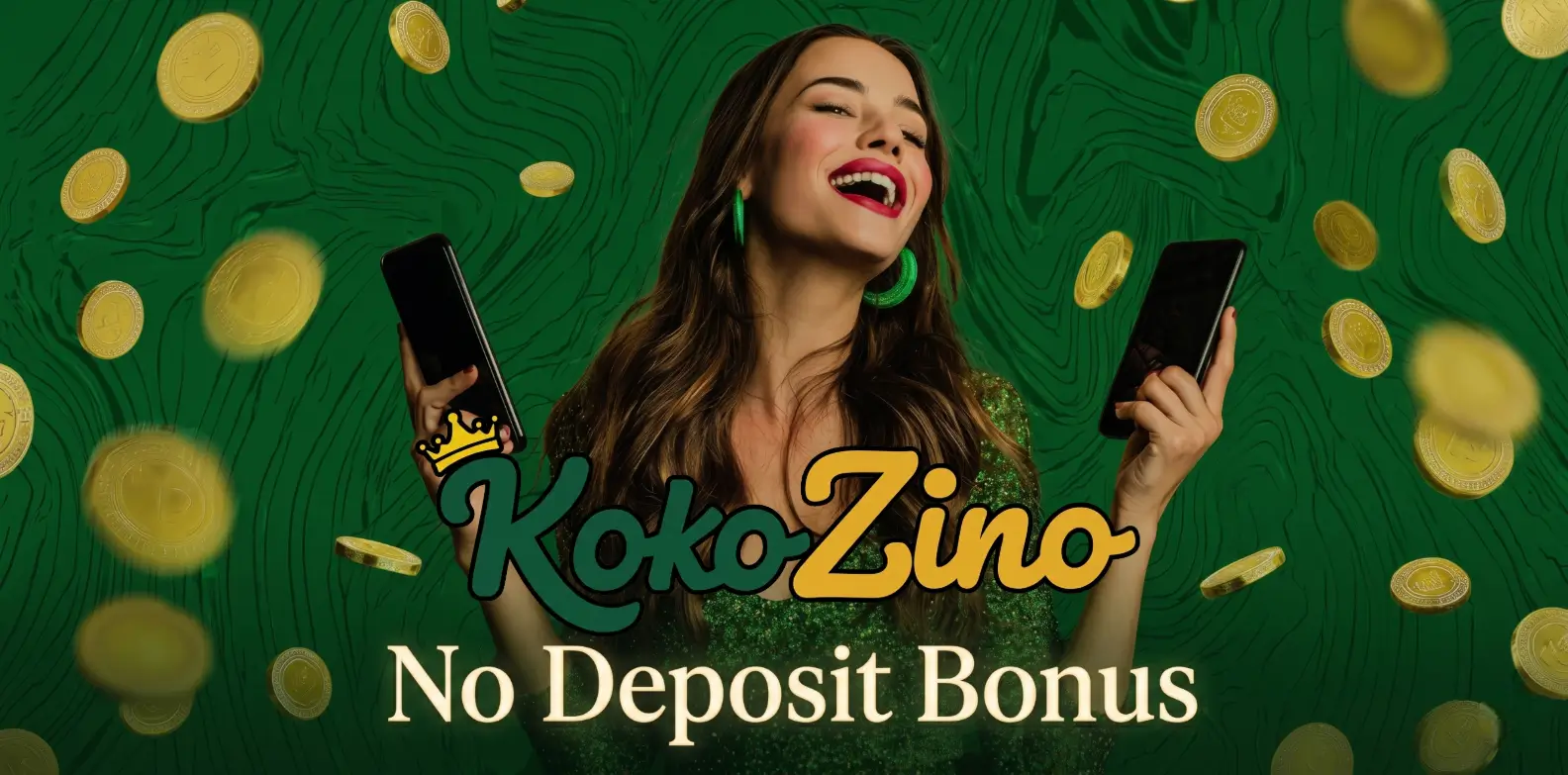 Kokozino No Deposit Bonus Banner