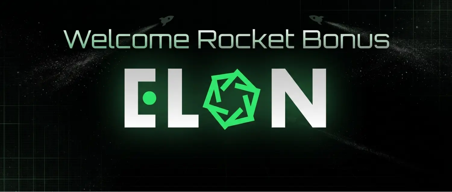 Elon Casino Rocket Bonus Banner
