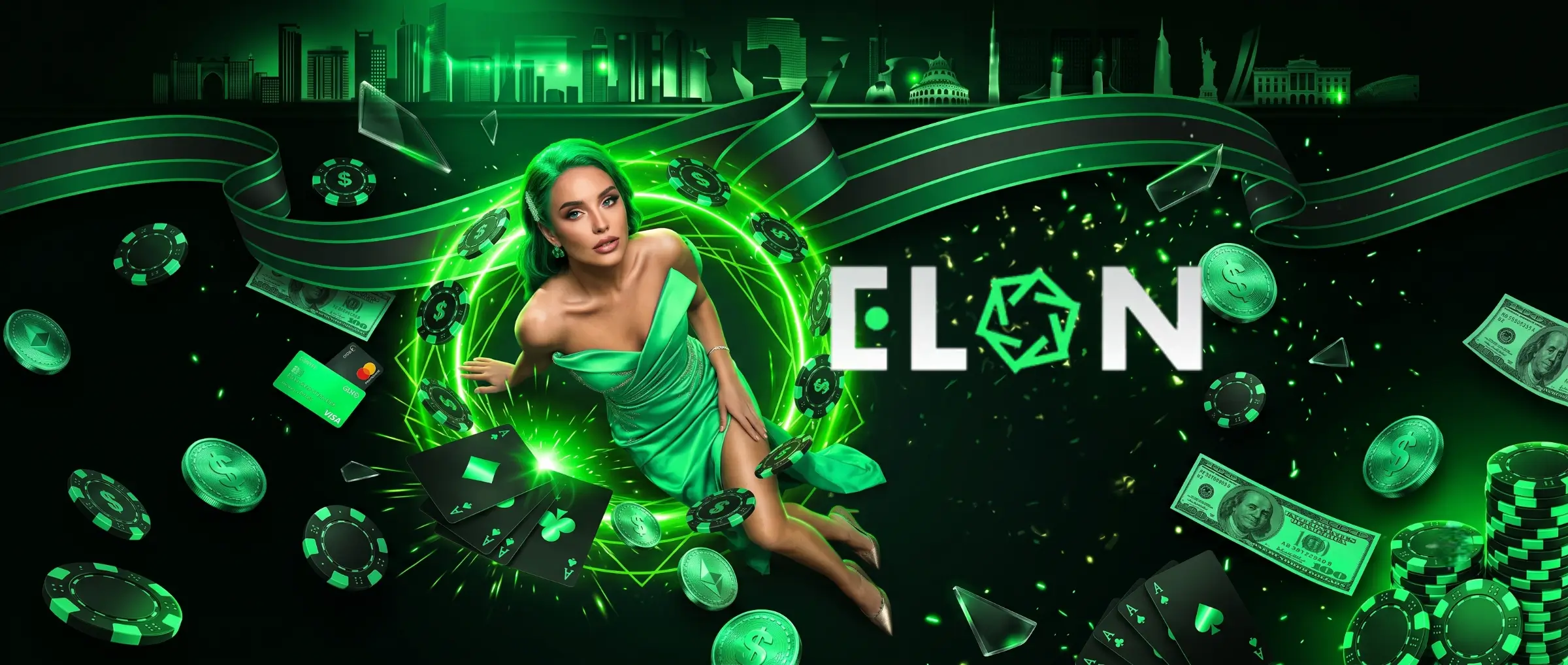 Elon Casino Launch Pad Bonus Banner